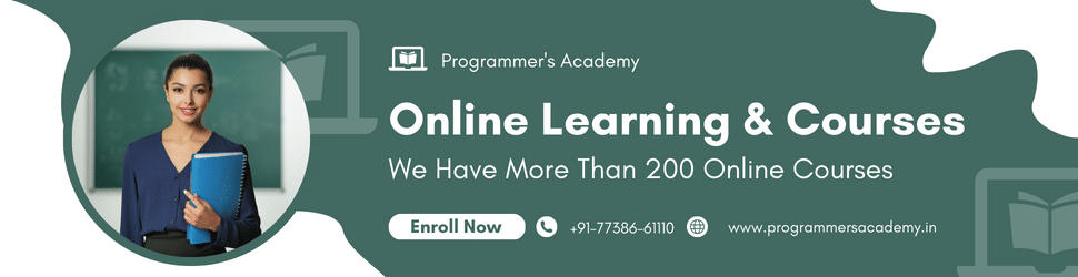 Blue Modern Programming Course Billboard Web Ad